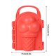 thumbnail image 2 of Juguetes para la piscina, juguetes para bebés, juguetes para niños pequeños, molde de nieve con forma de helado, juego de nieve para niños al aire libre, molde para pinzas de nieve con forma de muñeco, 2 of 8