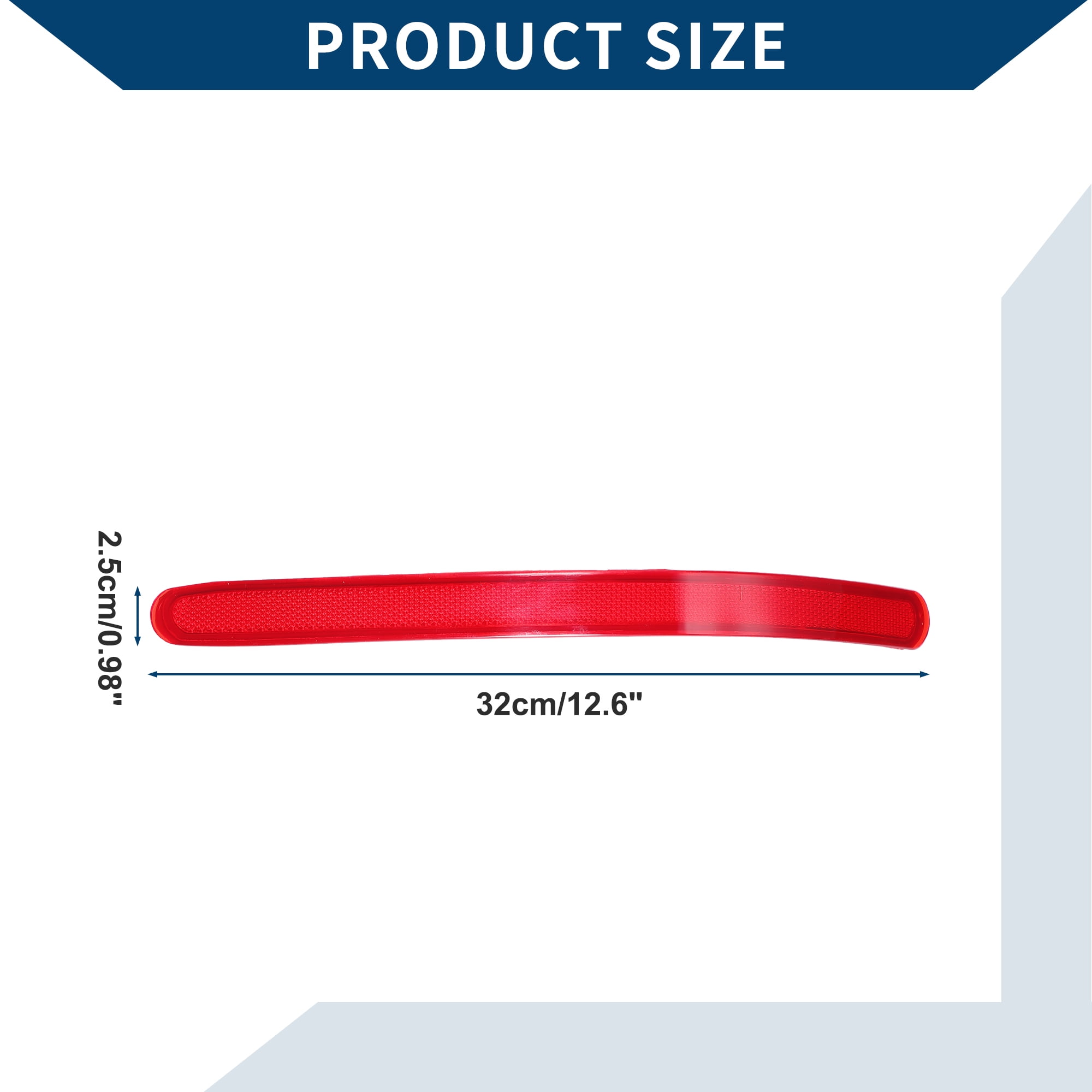Unique Bargains Bumper Reflector for Volkswagen Touareg for 2004 / Rear Right Side