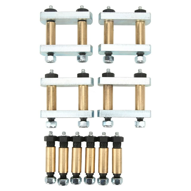 Suspension System Shackle Kit, Tandem Axle Shackle Upgrade Kit Heavy Duty Steel For CRE3000 Stock Equaflex With 2.25in Shackles