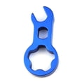 thumbnail image 1 of Ciclismo Juego de tuercas de válvula de bicicleta de carretera Kit de reemplazo de válvula de tubo interior de bicicleta de aleación de aluminio Ehuebsd Para estrenar, 1 of 9