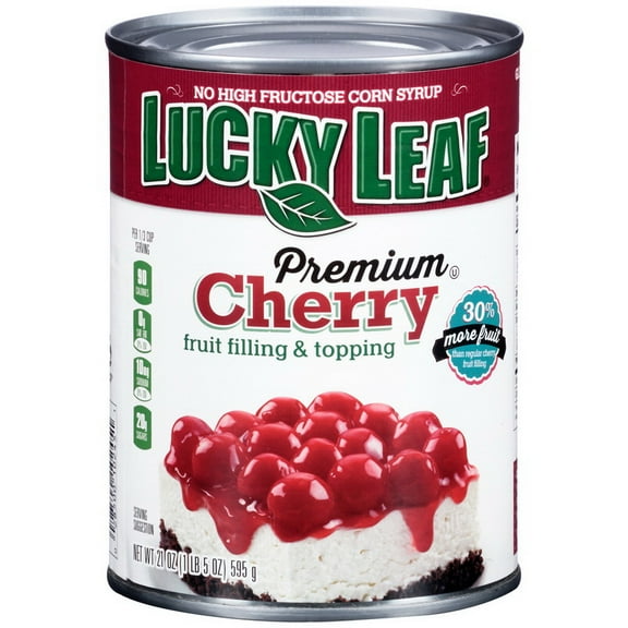 (Price/Case)Lucky Leaf Premium Cherry Fruit Filling & Topping - 8/21Oz Cans