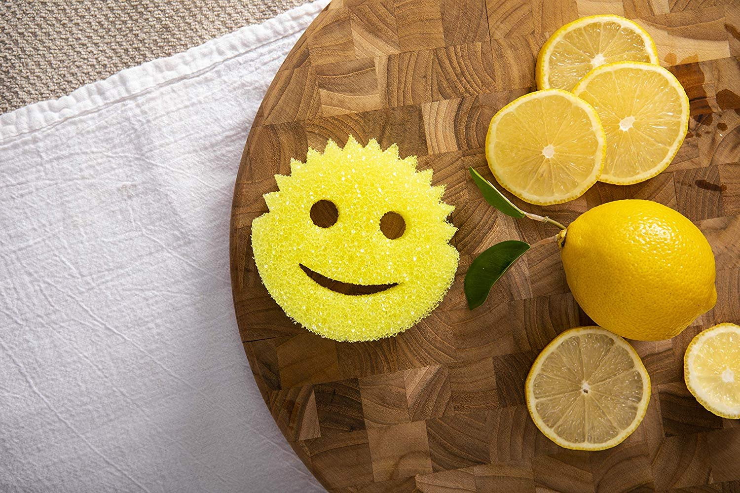 Scrub Daddy 8-Piece Variety Lemon & Lime Scented Sponge Set 