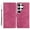 Rose, variant on Allytechgroup Wallet Phone Case for Samsung Galaxy S24 with Credit Card Slot, PU Leather Slim Lightweight Flip Case with Lanyard Shockproof Protective Bumper for Women Girls, Black
