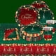 thumbnail image 2 of Juego de vajilla desechable para fiesta temática de Feliz Navidad, platos de papel, servilletas, vasos, manteles, decoración navideña para el hogar, Año Nuevo 2023, 2 of 5