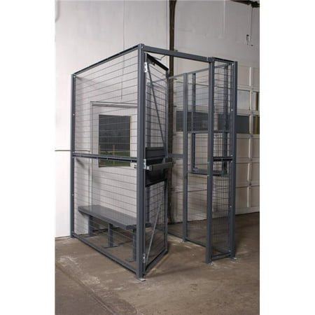 

3 Sided Driver & Trucker Access Cage - 4 x 8 in.
