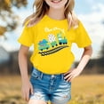 thumbnail image 2 of T-shirt Garçon Col Rond Manches Courtes T-Shirts Garçons Enfants T-Shirts Fille Vêtements 8-9 Ans, 2 of 4