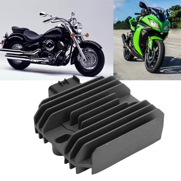 Rectificador de voltaje de motocicleta práctico regulador de voltaje resistente al desgaste resistente y resistente para reemplazo de reparación para EX300 EX250 300/250 Anggrek Otros