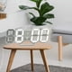 thumbnail image 4 of Reloj digital LED 3D Reloj despertador Reloj de pared digital Reloj estéreo MFZFUKR BST2000496-3, 4 of 5