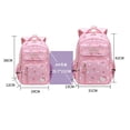 thumbnail image 3 of Sanrioed-mochila escolar de Hello kitty, morral impermeable antipérdida con dibujos animados de fresa, gato, alivio de carga, protege la columna vertebral, 3 of 4