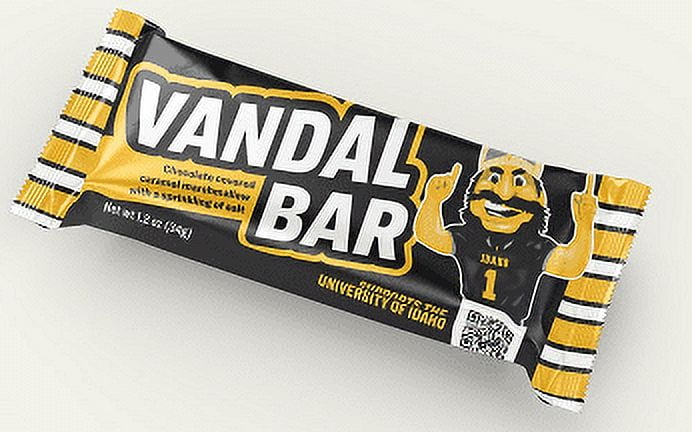 (4 pack) Vandal Bar Candy Bar 1.2 oz Idaho Candy Company