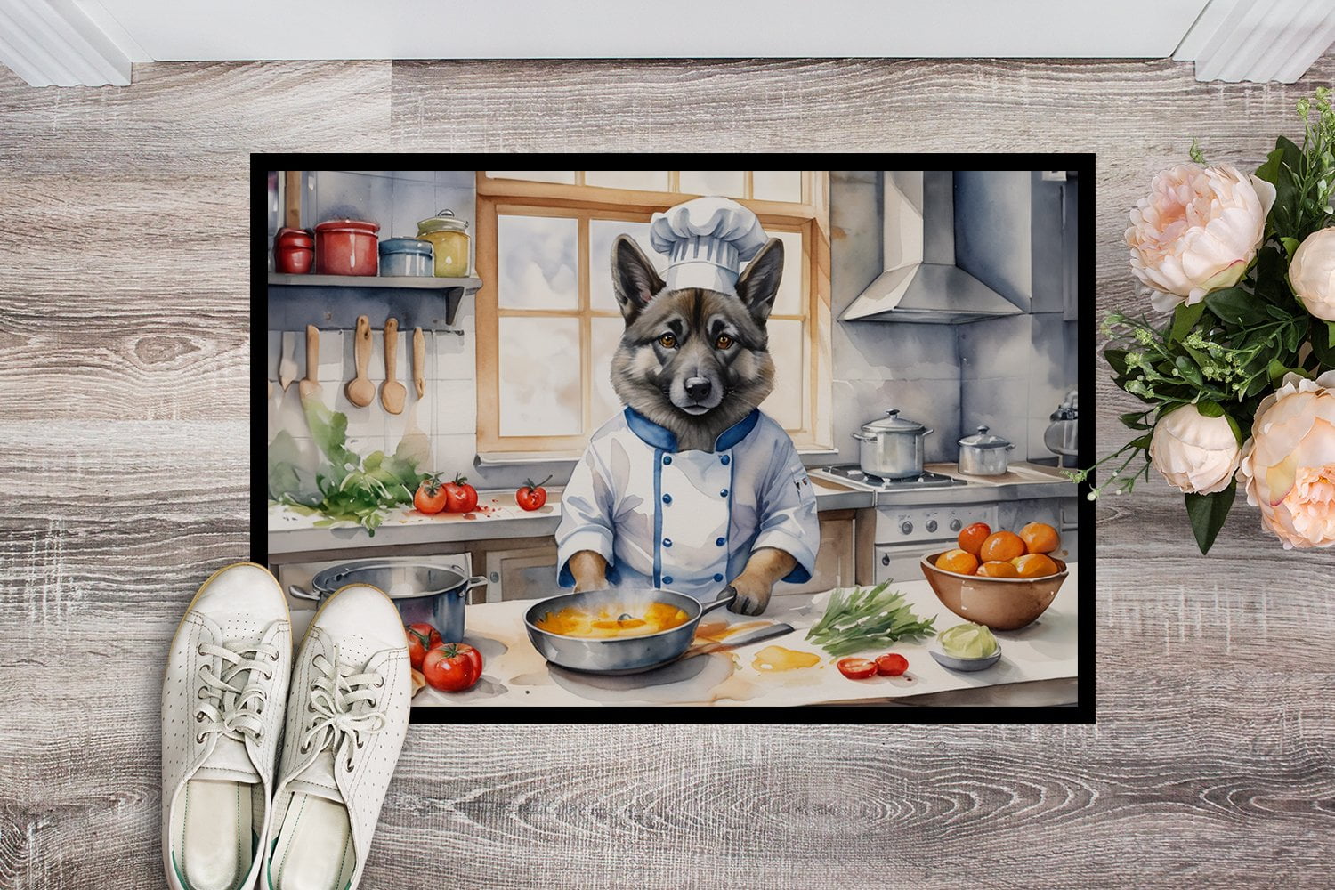 Yorkie Yorkshire Terrier The Chef Doormat