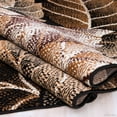 thumbnail image 3 of Allstar Black Area Rug. Contemporary. Abstract. Traditional. Formal. Shapes. Spirals. Circles (5' 2" x 7' 1"), 3 of 7