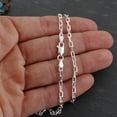 thumbnail image 5 of Italian 925 Sterling Silver 3.1mm 080 Anchor Link Chain Necklace - 16, 18, 20, 22, 24, 30 Inches (20), 5 of 8