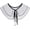 Black, variant on Casual Decorative False Collar Detachable Dickey Collar Blouse Collar Fake Collar for Women