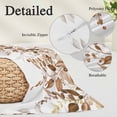 thumbnail image 3 of Orange Brown Eucalyptus Body Pillow Covers 20"x60", Watercolor Spring Weeping Botanical Soft Brushed Microfiber Breathable Throw Pillow Covers, Pillowcase with Zipper for Couch Sofa Bedroom, 3 of 9