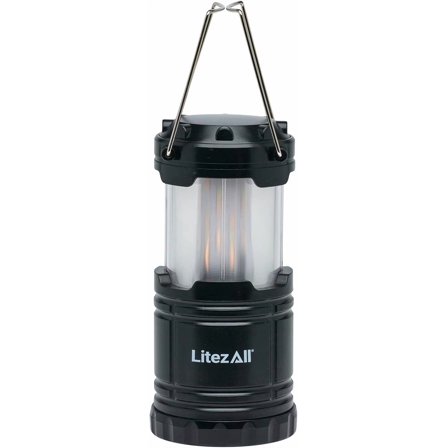 LitezAll Pull Up Lantern with Simulated Flame
