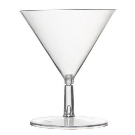 

Fineline Settings 6401-CL Clear 2 Oz. Tiny Tinis Martini Glass (2 Piece)