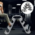 thumbnail image 4 of Estante para mancuernas perfecl estante de pesas de 3 niveles Soporte para mancuernas para gimnasio en hogar, 4 of 8