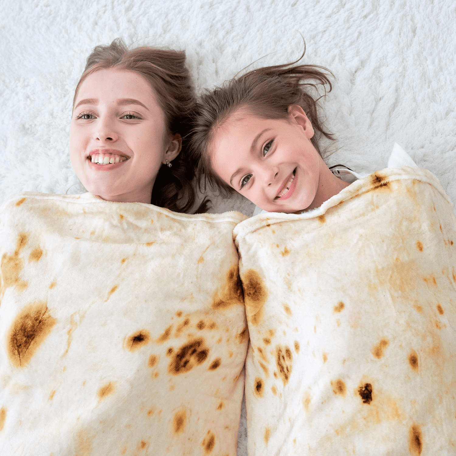 MySmile 70 inch XL Mexican Burrito Tortilla Blanket Realistic Food Taco Tortilla Blanket Soft Fleece Warm Soft Travel Christmas Blanket Flannel Walmart
