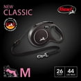 thumbnail image 4 of Flexi New Classic Retractable Cord Leash - Black 10487, 4 of 7