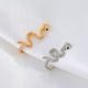 thumbnail image 4 of Clip nasal de metal en forma de U sin perforaciones, clavo falso en forma de serpiente, anillo nasal, joyería para perforaciones humanas para hombres y mujeres, 4 of 6