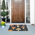 thumbnail image 5 of Yayeee Doormat for Indoor Entrance 32" x 20" Non Slippery Floor Rug, Black Mushroom Pattern, 5 of 8