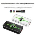 thumbnail image 3 of 5V 3 Pin ARGB Controller Cooling 4 PWM Fan Hub for Addressable Computer PC Case Black ywm58, 3 of 8
