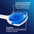 thumbnail image 5 of DenTek Orabrush Fresh Breath Tongue Cleaner, BPA-Free Tongue Scraper, 1 Count, 5 of 18