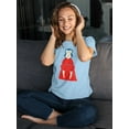 thumbnail image 2 of Image Conscious A Seal And A Penguin T-Shirt Womens -Jay Fleck Designs, Female Regular Fit, 2 of 4