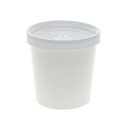 Pactiv D16RBLD Paper Round Food Container - 16 oz