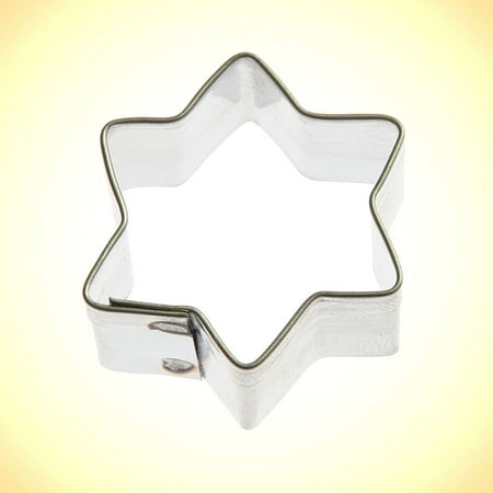 

Mini 6 Point Star Cookie Cutter 1.25 in - Foose Cookie Cutters - US Tin Plate Steel