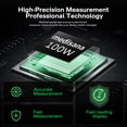 thumbnail image 4 of Medisana Cordless Arm Blood Pressure Monitor, Bluetooth Smart Blood Pressure Monitors for Home Use with App Tracking, Blood Pressure Machine with LED Color Dual-Display, Extra-Large Adult Cuff, 4 of 9