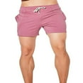 thumbnail image 1 of Men Jogger Sweat Shorts Gym Running Shorts Solid Color Pants, 1 of 5