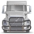 thumbnail image 3 of KOZAK Grille Deer Moose Brush Bumper Guard Herd 300 w/Brackets & 22" LED Bar 120W Compatible with Volvo VNL 740 2018+, 3 of 8