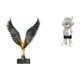 thumbnail image 1 of Estatua de de resina con alas extendidas, escultura de Feng Shui, adorno decorativo de mesa, figura moderna creativa para chimenea, estante, 1 of 8