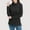Black Sweater for Winter, variant on XPMWRP Women's Solid Color Tunic Tops Turtle Neck Long Sleeve Shirts Oversized Winter Sweaters Side Split High Low Hemline Black L