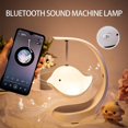 thumbnail image 2 of Máquina de sonido para bebés, máquina de ruido blanco para dormir bebés, niños y adultos, luz nocturna portátil ajustable de 5 colores, chupete USB Bluetooth con cancelación de rui, 2 of 4