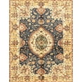 thumbnail image 1 of Ahgly Company Indoor Rectangle Abstract Mustard Yellow Abstract Area Rugs, 8' x 10', 1 of 6