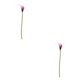 thumbnail image 4 of Flor artificial Toystoory lirio de cala 34cm blanco morado, 4 of 5
