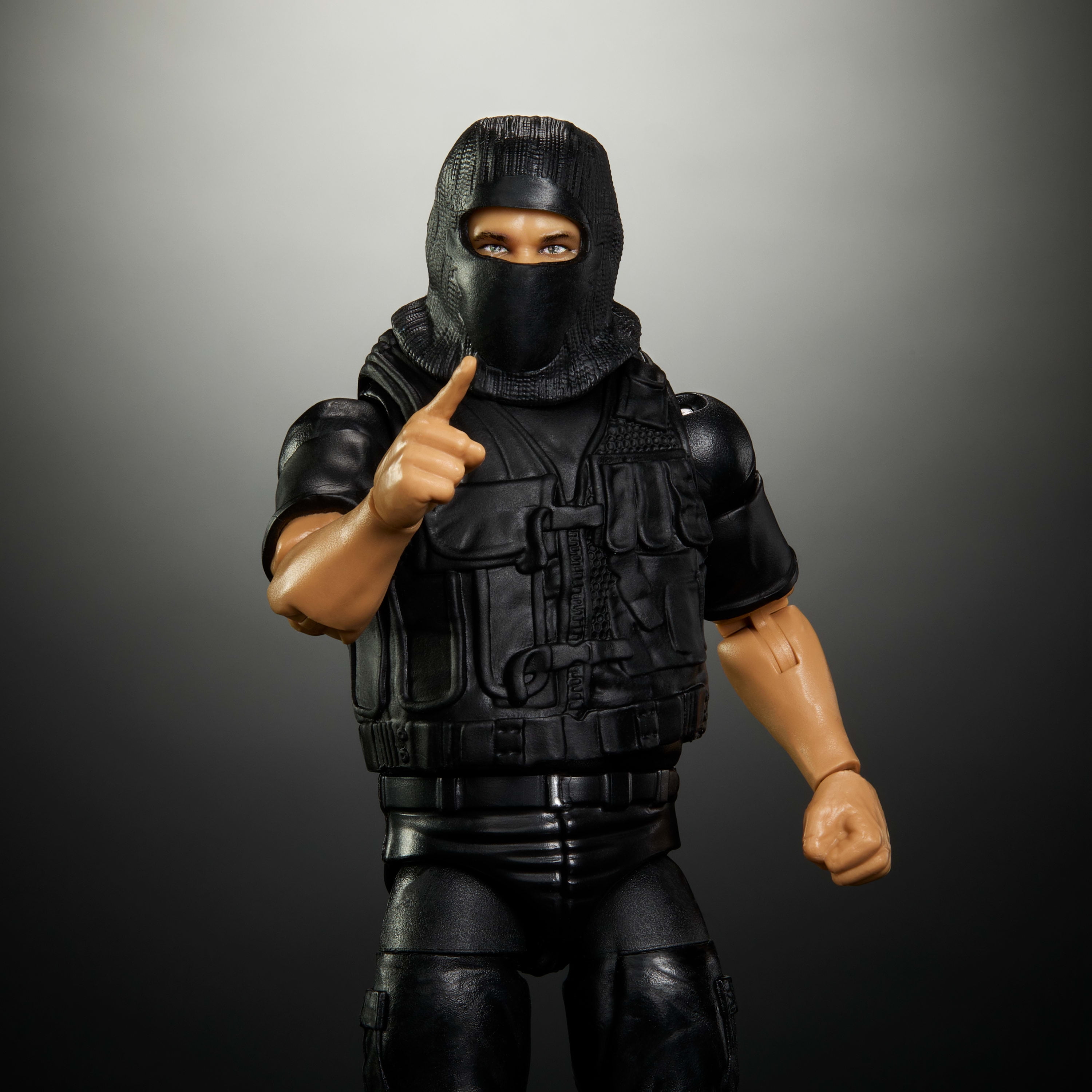 WWE Monday Night War Elite Collection Big Boss Man Action Figure with Accessories, Build-a-Figure Parts