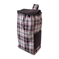 thumbnail image 4 of Bolsa de compras de tela Oxford, resistente al desgaste, para carrito de supermercado Gris, 4 of 8