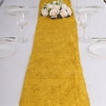 thumbnail image 2 of BalsaCircle 12x108 in Gold Metallic Tinsel Polyester Table Runner Wedding Party Events Decorations Supplies, 2 of 8