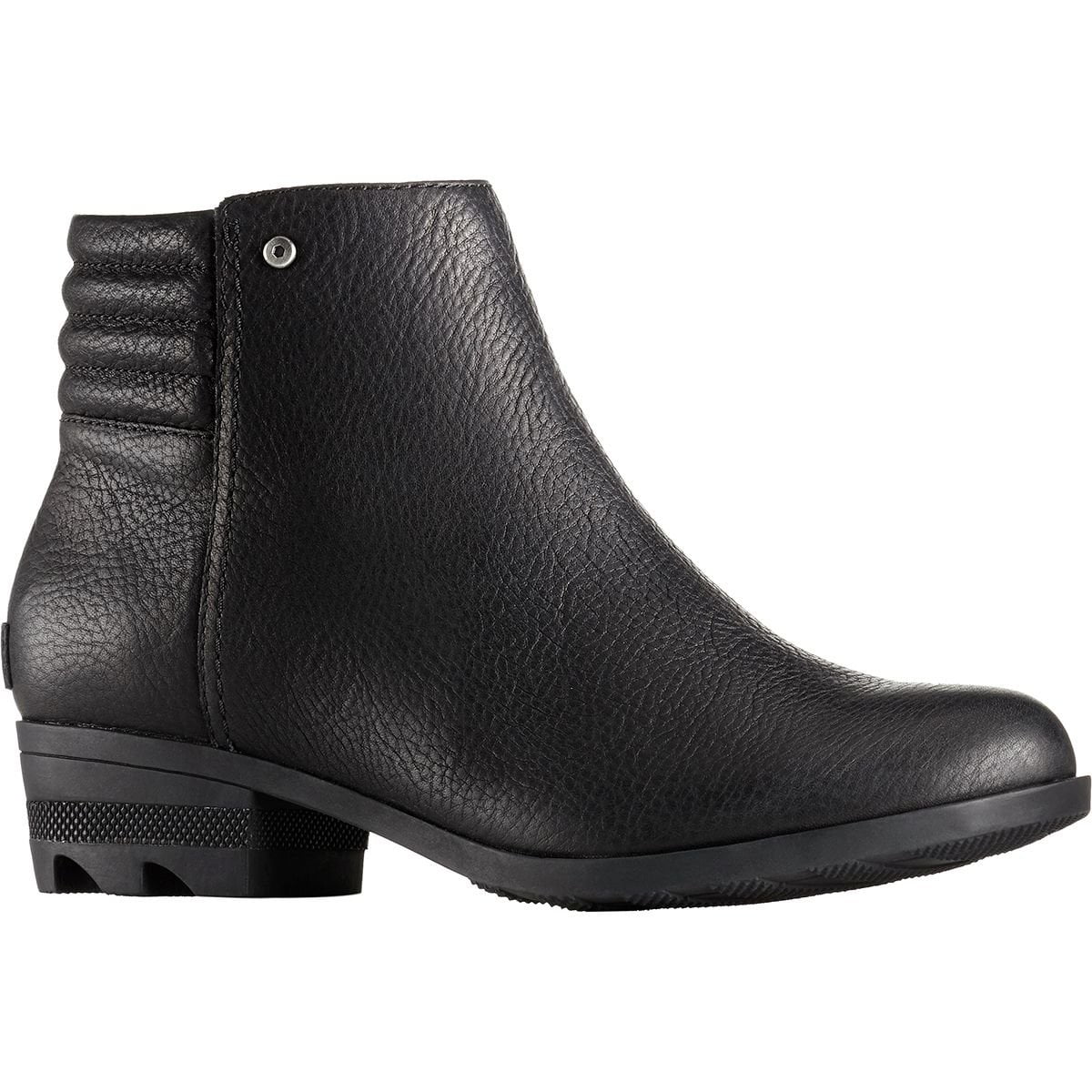 sorel danica short waterproof leather boot