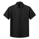 thumbnail image 2 of Blusa y camisa de manga corta con cuello vuelto para hombre, cómoda, lisa, de manga corta, con cuello vuelto, estilo jersey informal, de poliéster., 2 of 3