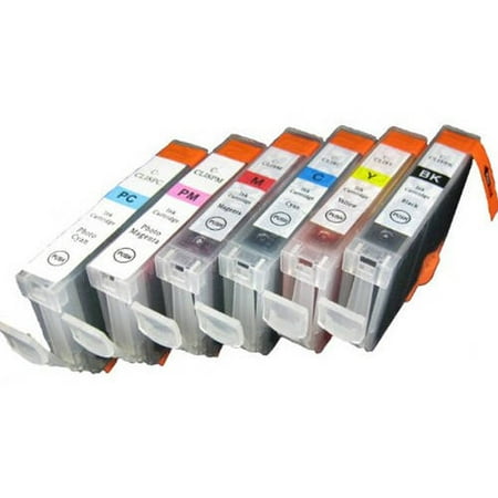 Bci 6 Eight Color Ink - Universal Inkjet Compatible Multipack for Canon BCI-6, 6-Pack