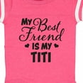 thumbnail image 4 of Inktastic My Best Friend is My Titi with Hearts Boys or Girls Baby Bodysuit, 4 of 5