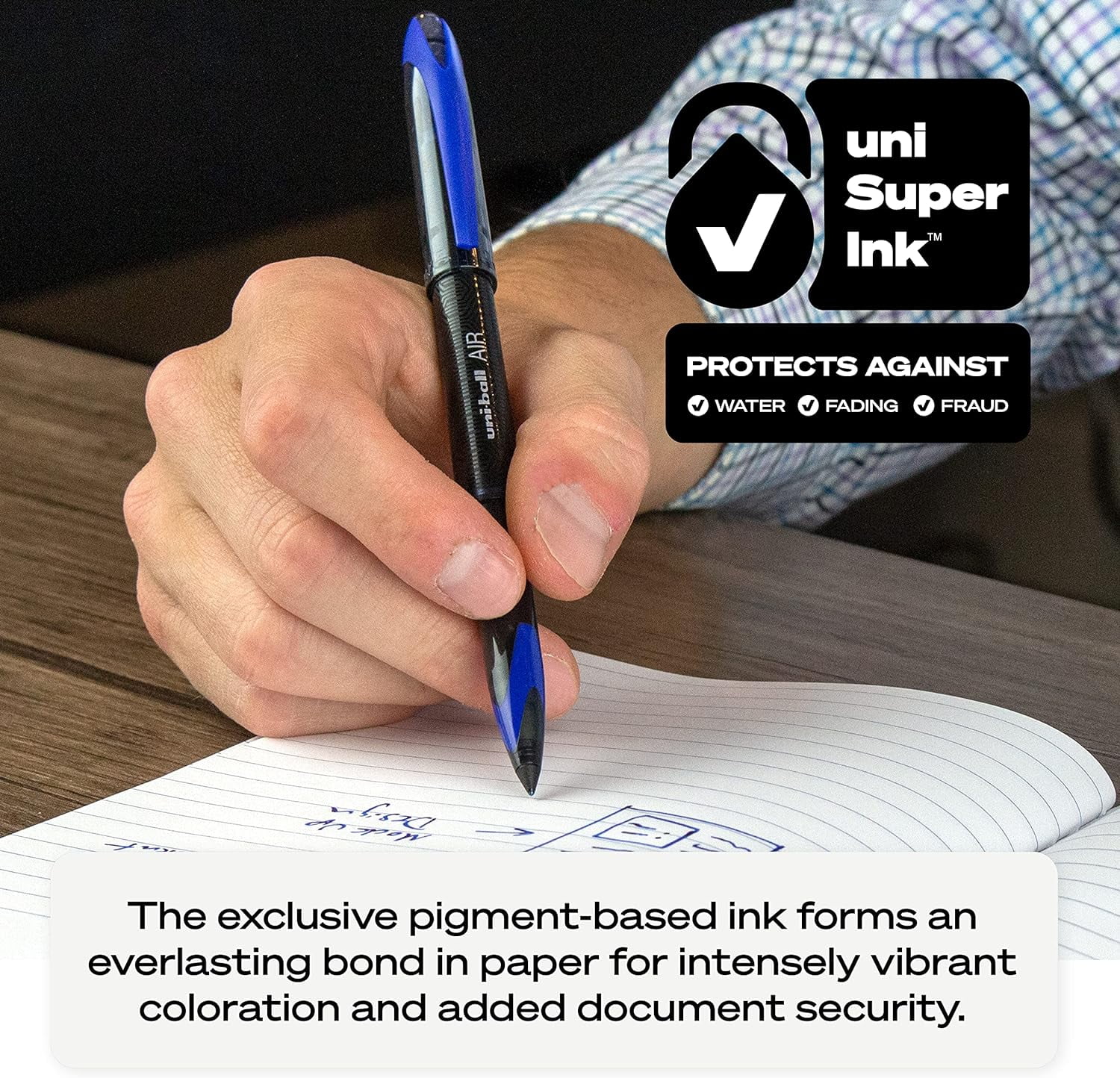 Uni-Ball, SAN1927701, 0.7mm Rollerball Pens, 12 / Dozen