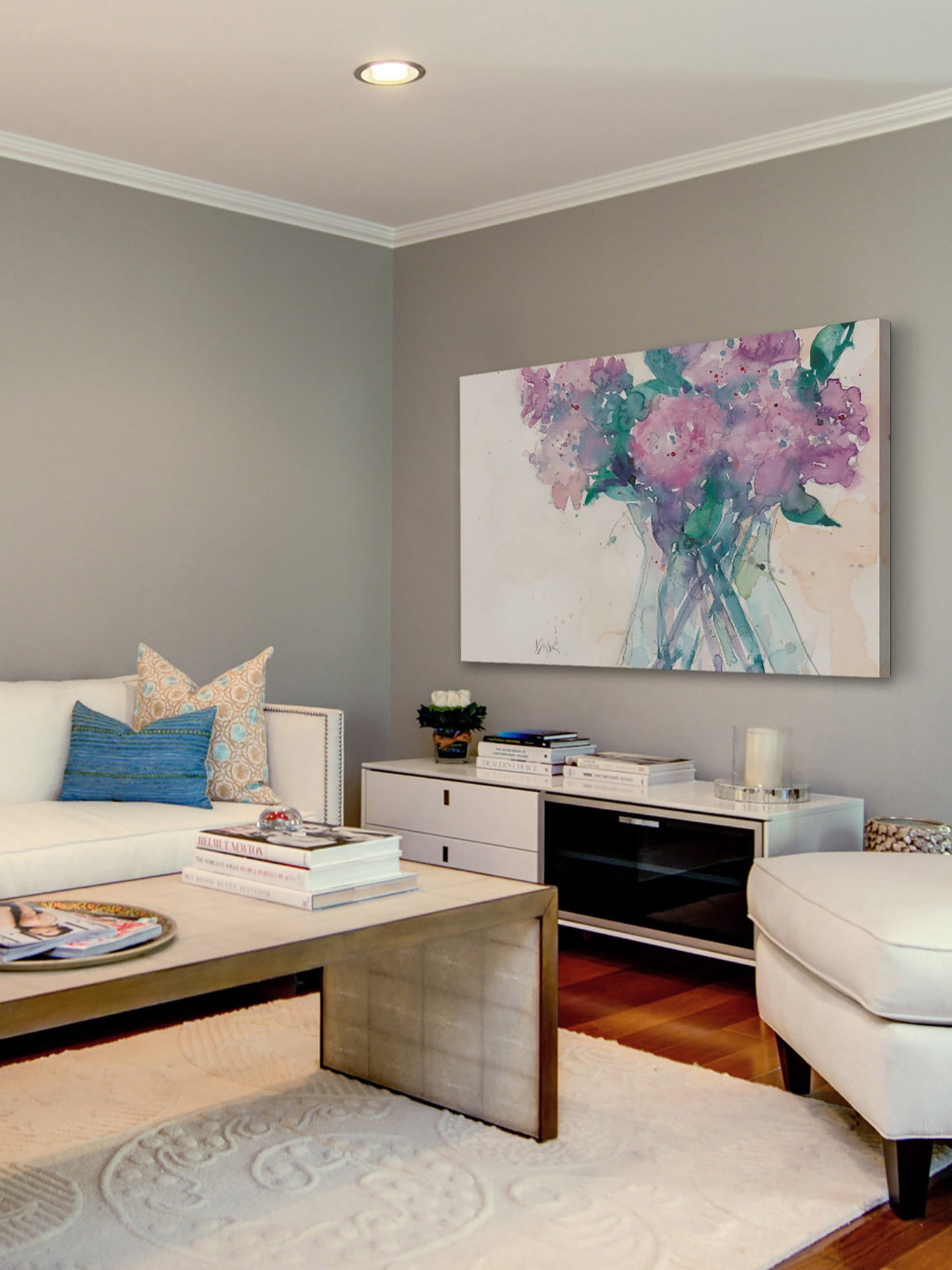 Marmont Hill "Mixed Blush" Painting Print on Wrapped Canvas