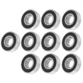 thumbnail image 1 of 6202-RS Roulements à Rainures Profondes, Roulements, 10Pcs Roulements en Acier Appareils Ménagers pour Moteurs Automobiles, 1 of 8