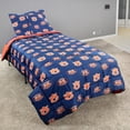 thumbnail image 2 of Auburn Tigers 3 Pc Reversible Cotton Comforter Set, 1 Comforter, 2 Shams, Full, 2 of 8